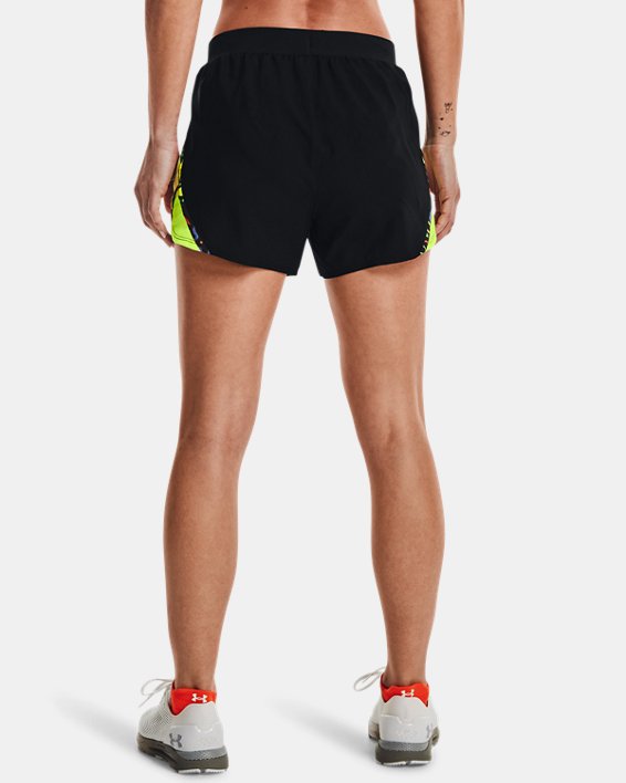 Women's UA Keep Run Weird Shorts, Black, pdpMainDesktop image number 1